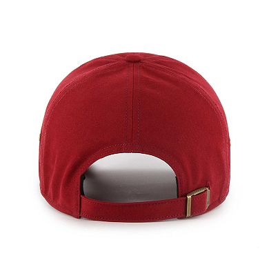 Men's '47 Red Tampa Bay Buccaneers Ridgeway Clean Up Adjustable Hat