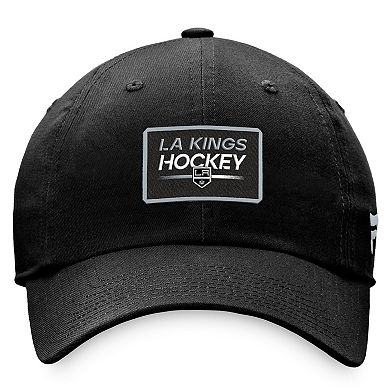 Women's Fanatics Branded  Black Los Angeles Kings Authentic Pro Rink Adjustable Hat