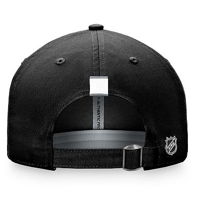 Women's Fanatics Branded  Black Los Angeles Kings Authentic Pro Rink Adjustable Hat