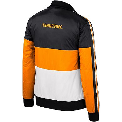 Women's The Wild Collective  Tennessee Orange Tennessee Volunteers Color-Block Puffer Full-Zip Jacket