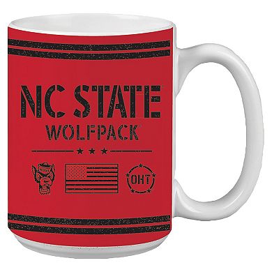 NC State Wolfpack 15oz. OHT Military Appreciation Mug