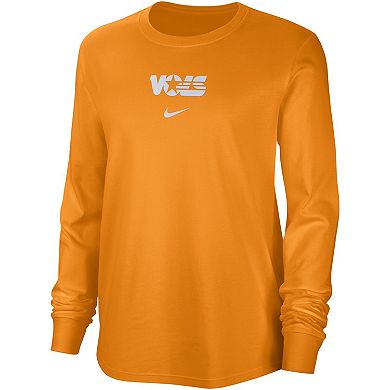 Women's Nike Tennessee Orange Tennessee Volunteers Vintage Long Sleeve T-Shirt