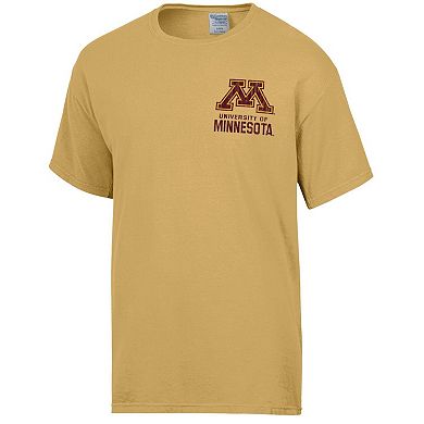 Men's Comfort Wash Gold Minnesota Golden Gophers Vintage Logo T-Shirt