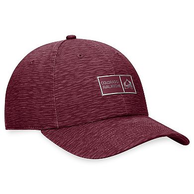 Men's Fanatics Branded  Burgundy Colorado Avalanche Authentic Pro Road Adjustable Hat