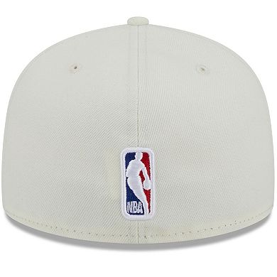 Men's New Era x Staple  Cream/Purple Los Angeles Lakers NBA x Staple Two-Tone 59FIFTY Fitted Hat