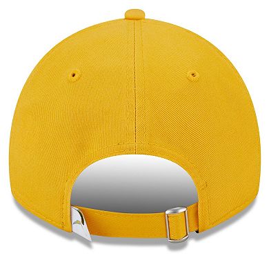 Women's New Era  Gold Los Angeles Chargers  Main Core Classic 2.0 9TWENTY Adjustable Hat