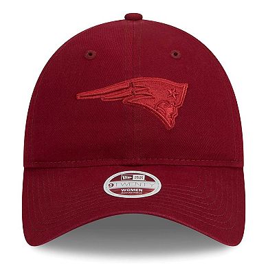Women's New Era Cardinal New England Patriots Color Pack 9TWENTY Adjustable Hat