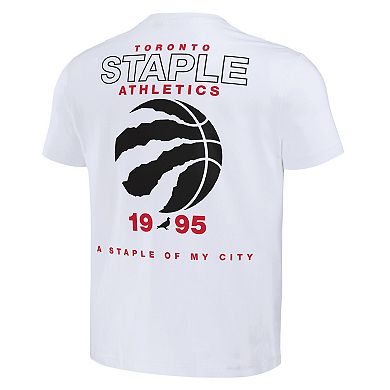 Men's NBA x Staple White Toronto Raptors Home Team T-Shirt