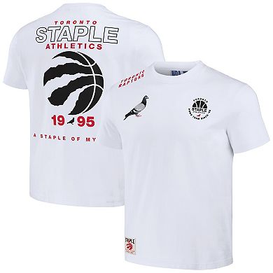 Men's NBA x Staple White Toronto Raptors Home Team T-Shirt