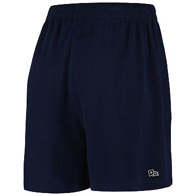 Women's Hype and Vice Navy Notre Dame Fighting Irish Pocket Hit Grand Slam Waffle Shorts