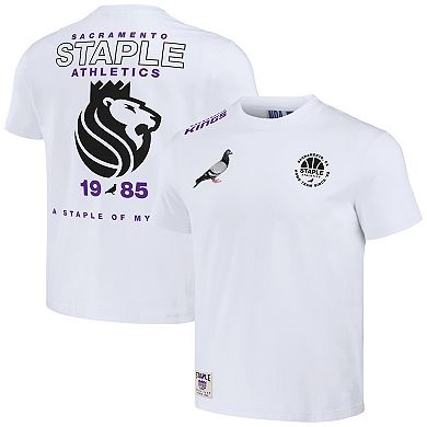 Men's NBA x Staple White Sacramento Kings Home Team T-Shirt