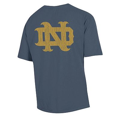 Men's Comfort Wash Steel Notre Dame Fighting Irish Vintage Logo T-Shirt
