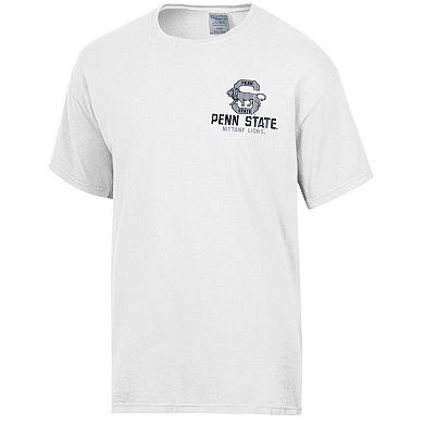 Men's Comfort Wash White Penn State Nittany Lions Vintage Logo T-Shirt