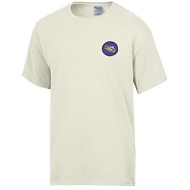 Men's Comfort Wash Cream LSU Tigers Camping Trip T-Shirt