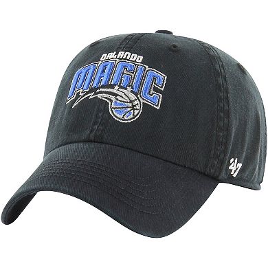 Men's '47 Black Orlando Magic  Classic Franchise Fitted Hat
