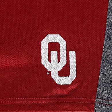 Men's Profile  Crimson Oklahoma Sooners Big & Tall Textured Shorts