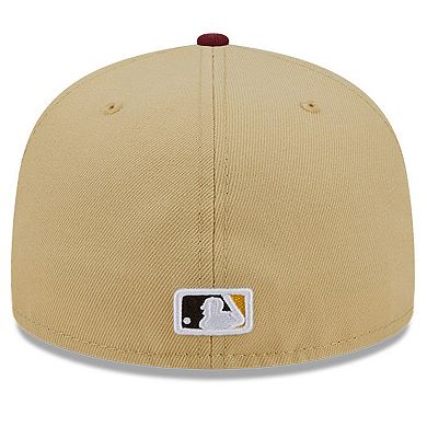 Men's New Era Vegas Gold Chicago White Sox/Cardinal 59FIFTY Fitted Hat