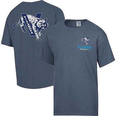 Men's Comfort Wash Steel Villanova Wildcats Vintage Logo T-Shirt