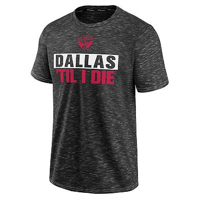 Men's Fanatics Branded  Charcoal FC Dallas T-Shirt