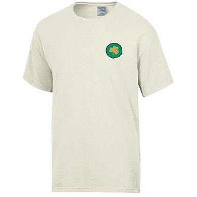 Men's Comfort Wash Cream Notre Dame Fighting Irish Camping Trip T-Shirt