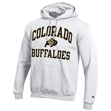 Men's Champion  White Colorado Buffaloes High Motor Pullover Hoodie