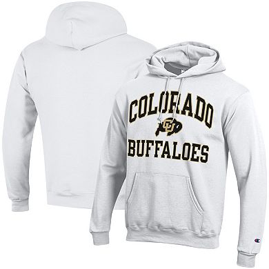 Men's Champion  White Colorado Buffaloes High Motor Pullover Hoodie