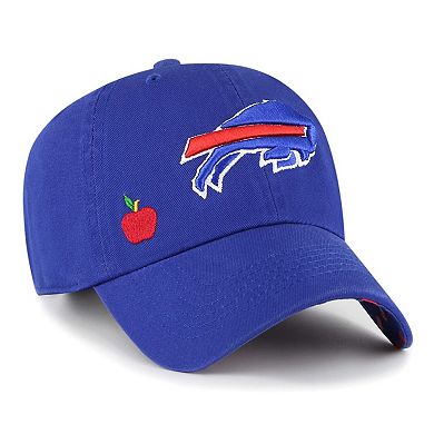 Women's '47  Royal Buffalo Bills Confetti Icon Clean Up Adjustable Hat