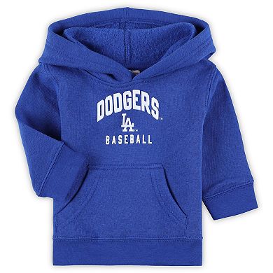 Infant Royal/Heather Gray Los Angeles Dodgers Play by Play Pullover Hoodie & Pants Set