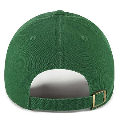 Women's '47  Green New York Jets Confetti Icon Clean Up Adjustable Hat