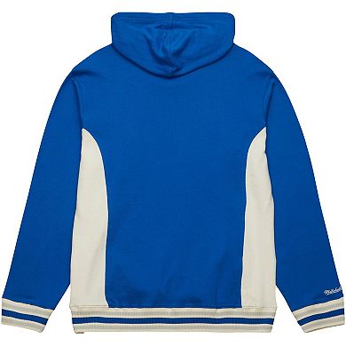 Men's Mitchell & Ness  Royal Kentucky Wildcats Team Legacy French Terry Pullover Hoodie