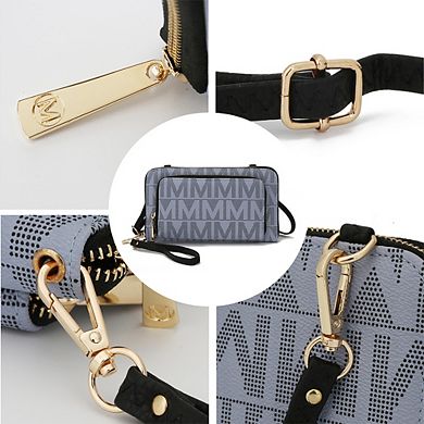 MKF Collection Dilma Wallet-Cell Phone Crossbody by Mia K