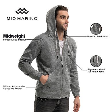 Mio Marino Premium Zip-Up Hoodie for Men