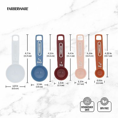 Farberware Classic Set of 5 Measuring Spoons