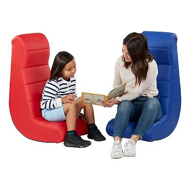 Sprogs Soft Cushioned Floor Rocker Gaming Chair