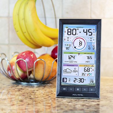 AcuRite Iris 5-in-1 Weather Station with Vertical Color Display (01539MCB)