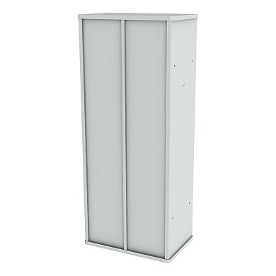 Serene Series Two-Section Coat Locker and Cubby Storage