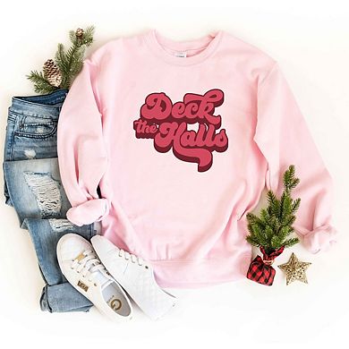 Retro Deck The Halls Sweatshirt