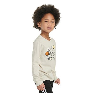 Boys 4-7 adidas Retro Long Sleeve Graphic T-Shirt