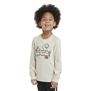 Boys 4-7 adidas Retro Long Sleeve Graphic T-Shirt