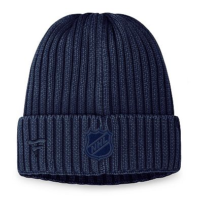 Men's Fanatics Branded  Navy St. Louis Blues Authentic Pro Road Tonal Knit Hat