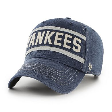 Men's '47 Navy New York Yankees Hard Count Clean Up Adjustable Hat