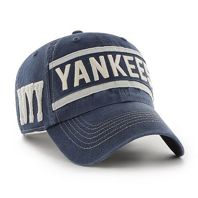 Men's '47 Navy New York Yankees Hard Count Clean Up Adjustable Hat