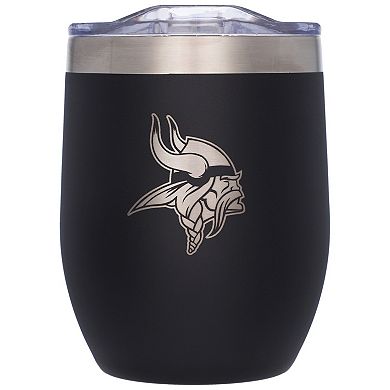 The Memory Company Minnesota Vikings 16oz. Stainless Steel Stemless Tumbler