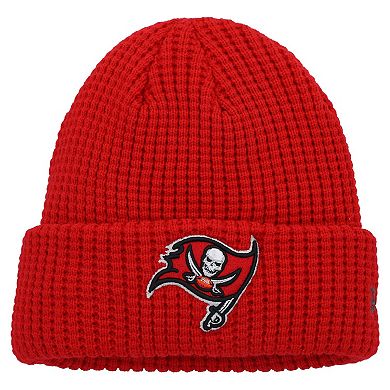 Youth New Era Red Tampa Bay Buccaneers Prime Cuffed Knit Hat