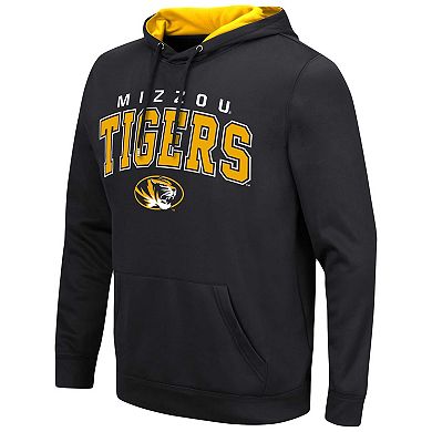 Men's Colosseum Black Missouri Tigers Resistance Pullover Hoodie