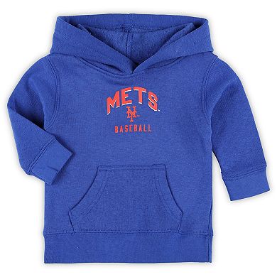 Infant Royal/Heather Gray New York Mets Play by Play Pullover Hoodie & Pants Set