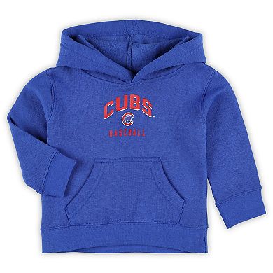 Infant Royal/Heather Gray Chicago Cubs Play by Play Pullover Hoodie & Pants Set