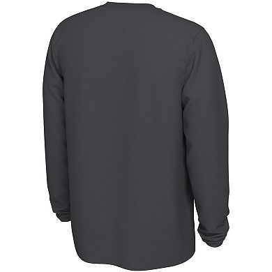 Men's Nike  Anthracite Tennessee Volunteers UT Smokey Long Sleeve T-Shirt