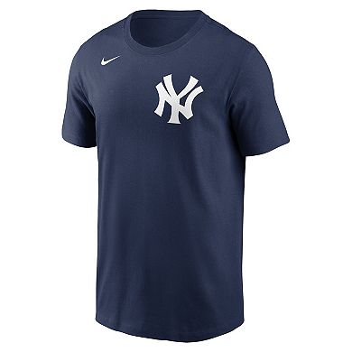 Men's Nike Austin Wells Navy New York Yankees  Name & Number T-Shirt