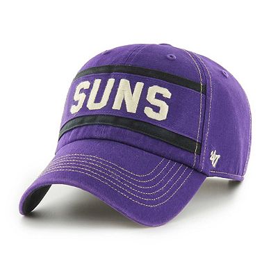 Men's '47 Purple Phoenix Suns Quick Snap Clean Up Adjustable Hat